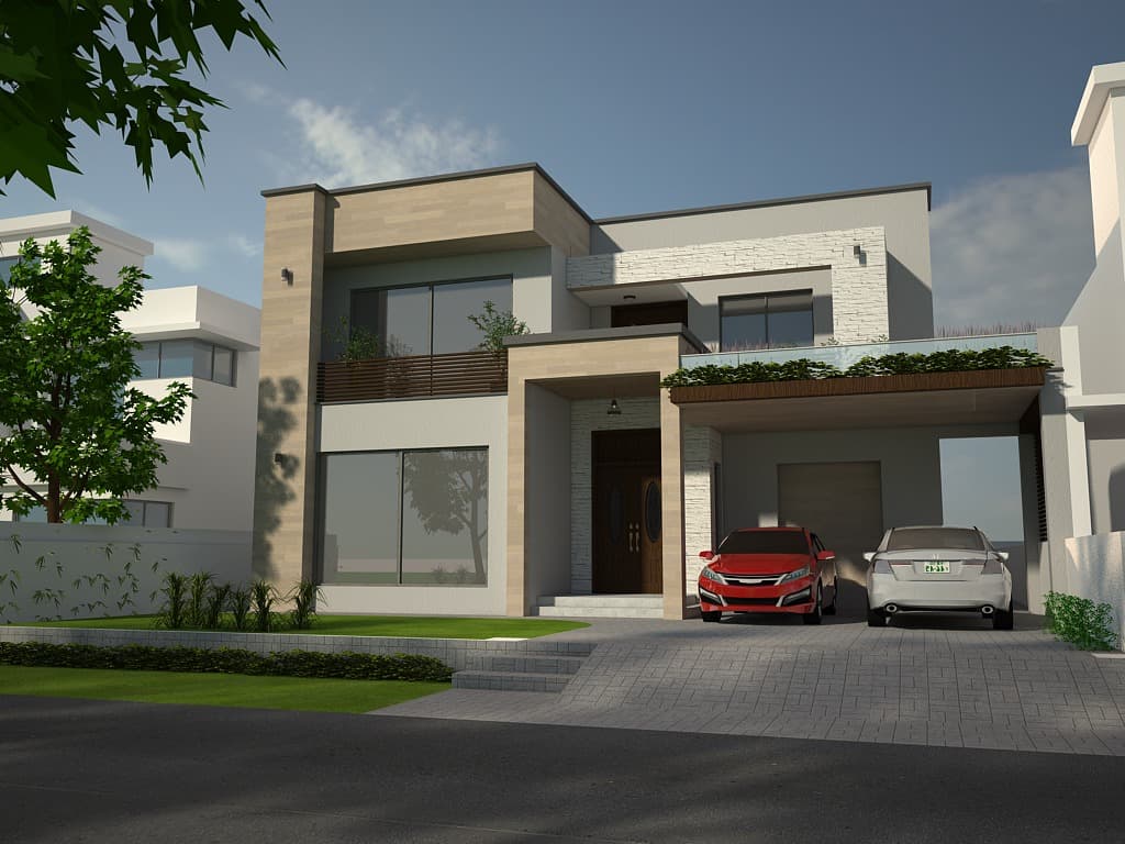 Luxury Villa Elevation