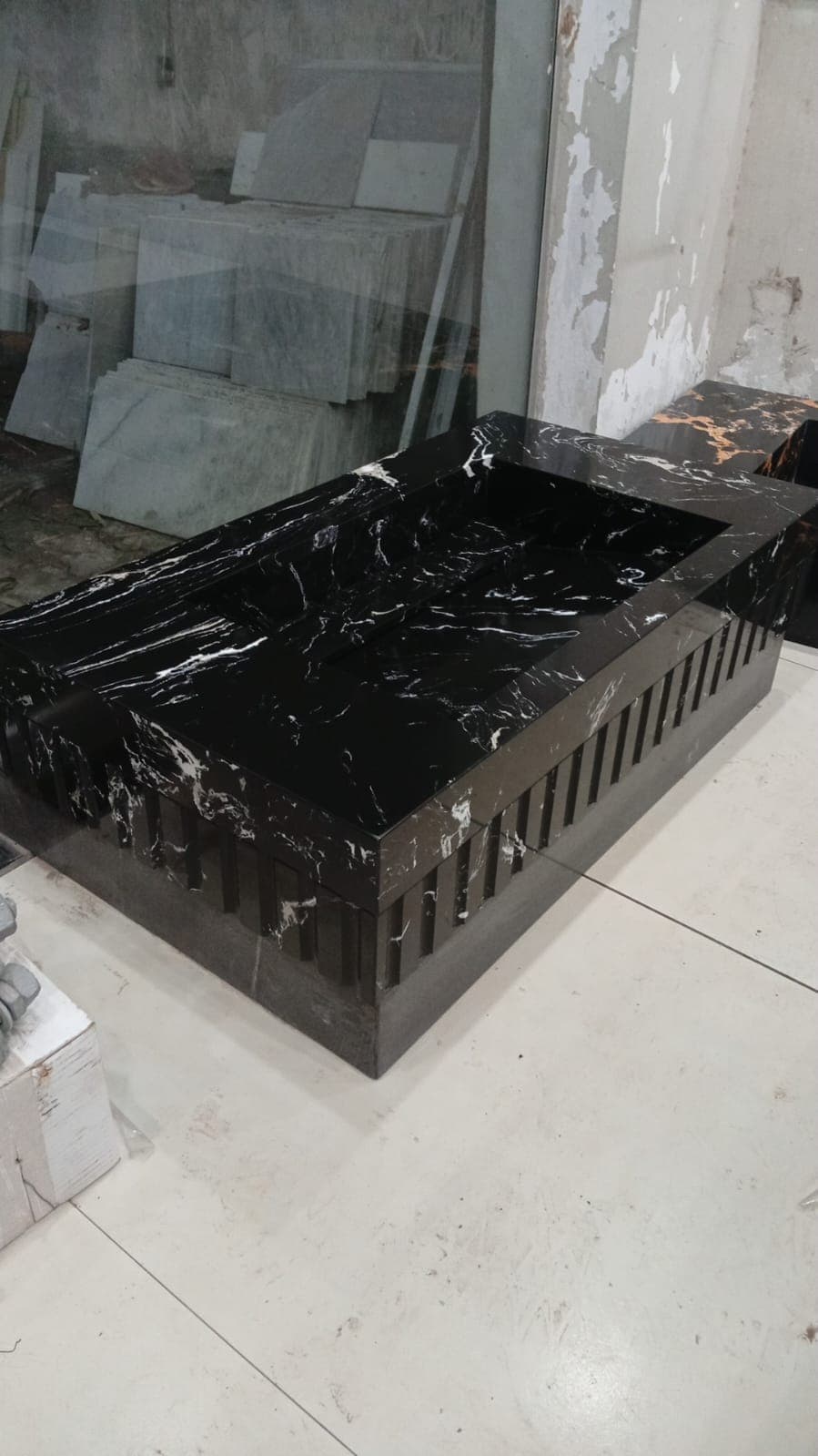 Sculpted Stone Sink
