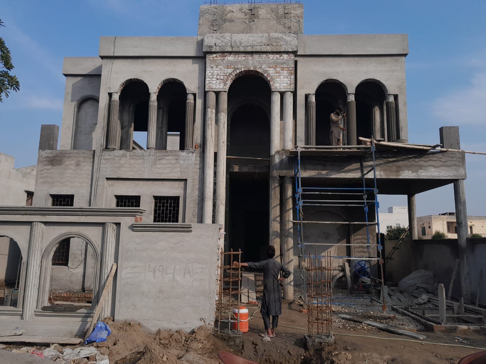 Superstructure in Progress